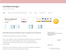 Tablet Screenshot of lacalidadkamagra.com